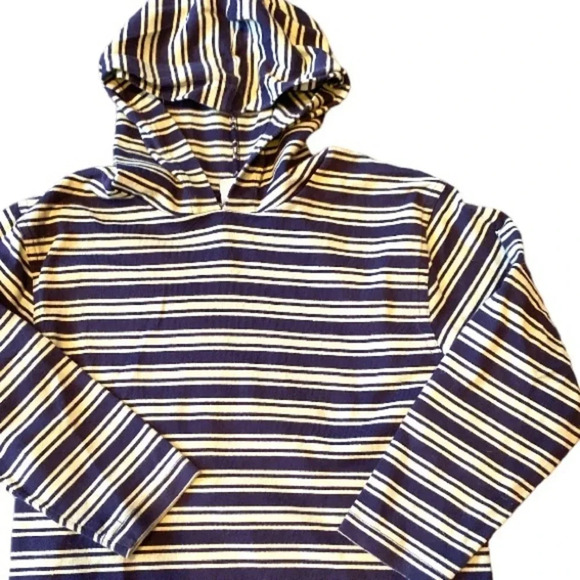HANNA ANDERSSON BOYS HOODED HOODIE TOP SHIRT LONG SLEEVE SIZE 8 130 - Picture 1 of 3